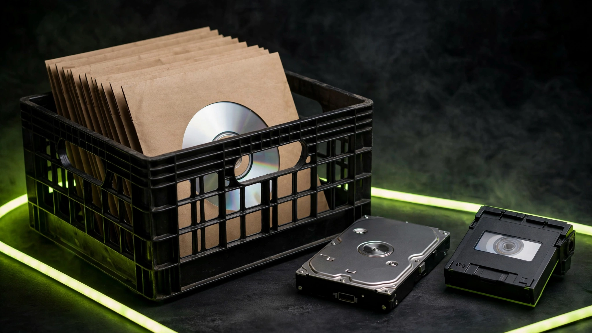 Is Blu-ray the Cheapest Cold Archive? True Cost, Lifespan and the Hidden Time Tax — Visualization: nodesdaily AI