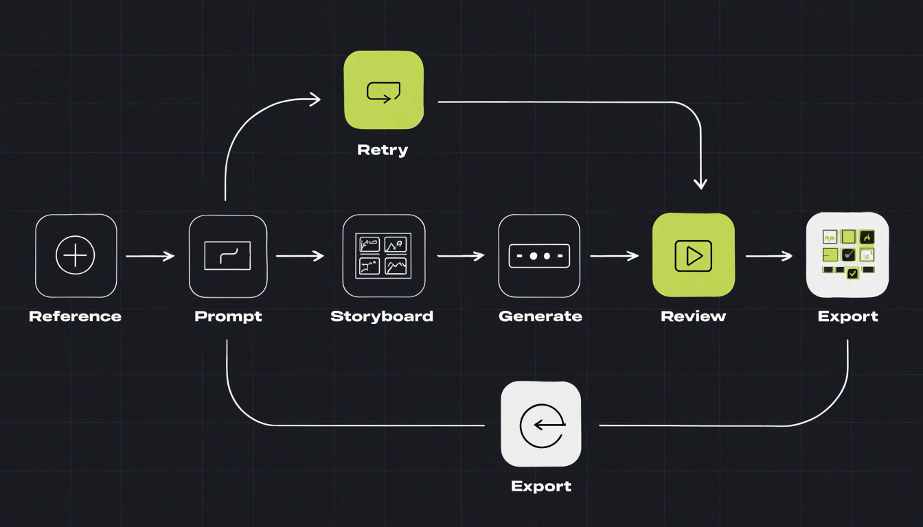 AI shot iteration cycle