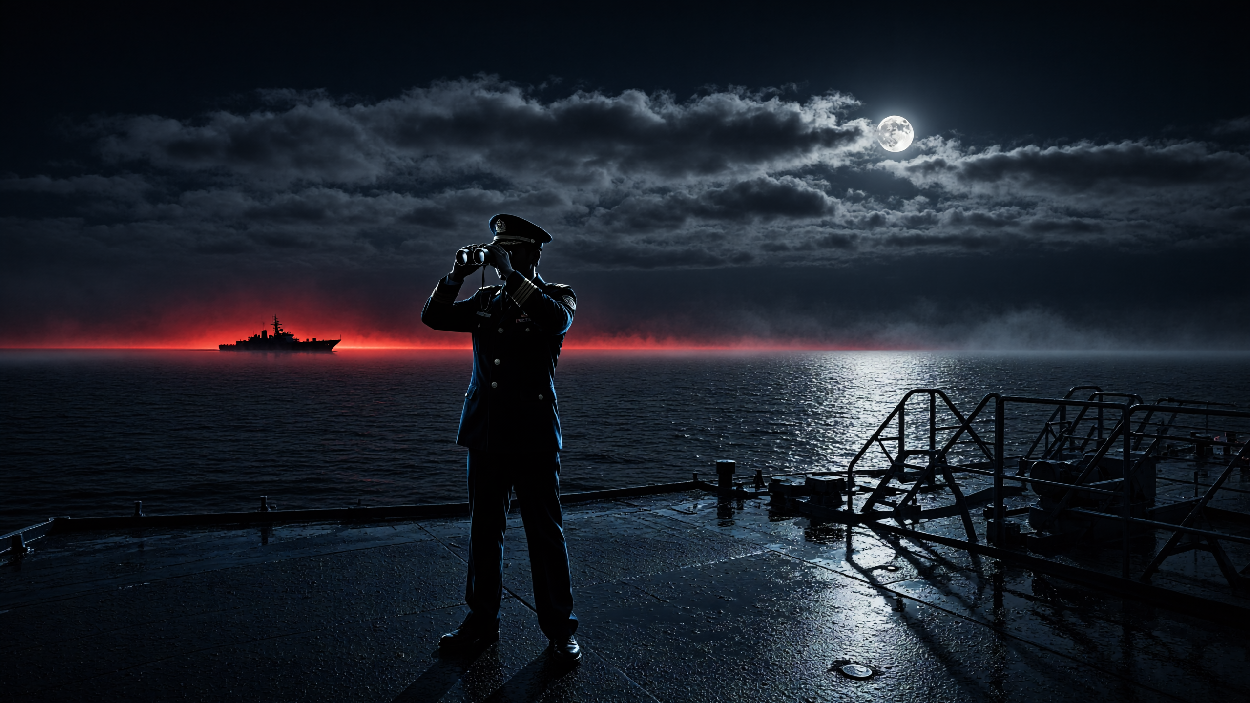 An AI Hallucination Almost Started a War: The US-China Ship Crisis — Visualization: nodesdaily AI