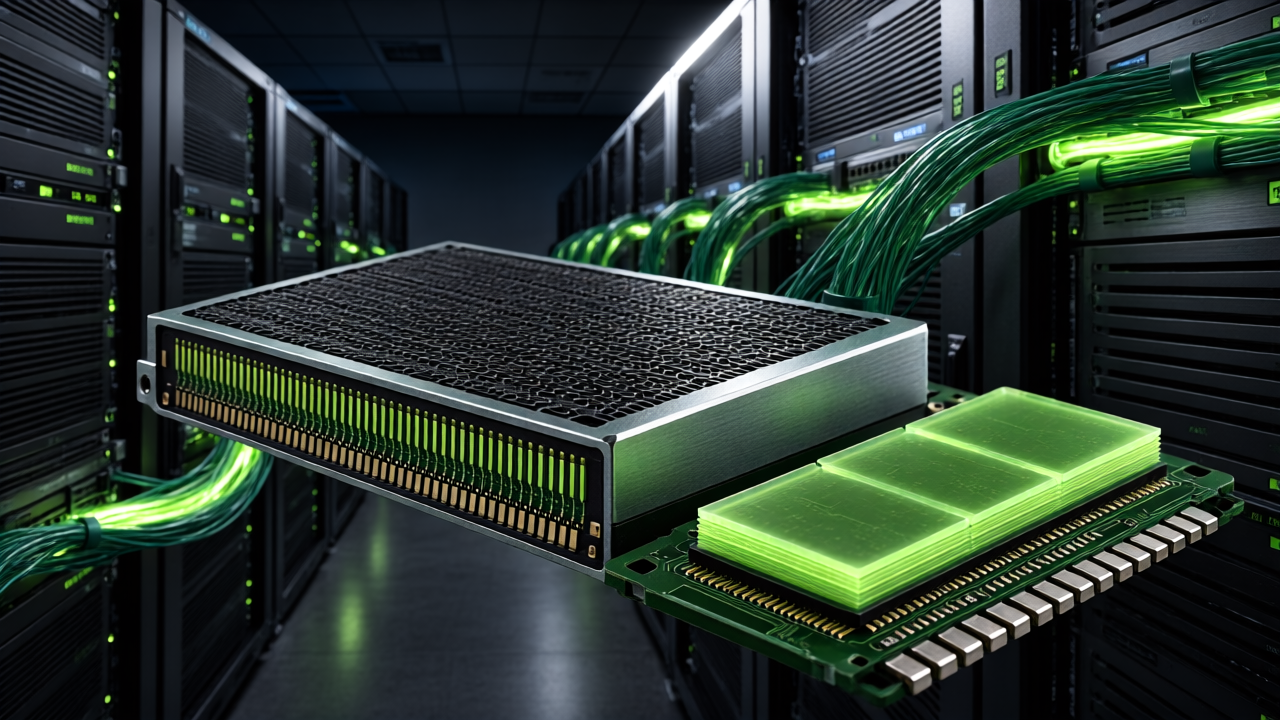 Micron's Memory Supercycle Challenges Nvidia's AI Valuation Lead — Visualization: nodesdaily AI