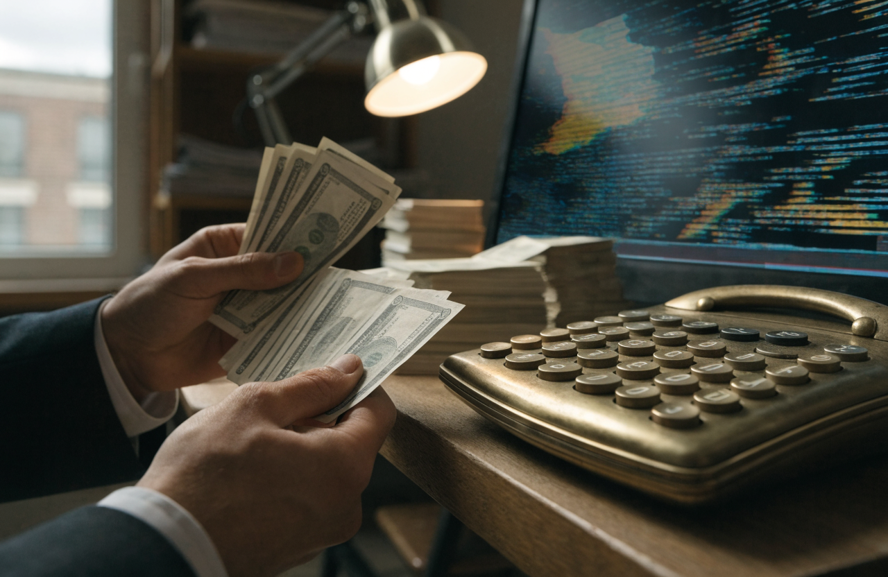 Hot Data, Cool Bonds: Why Cash Is Hiding in Safety — Visualization: nodesdaily AI