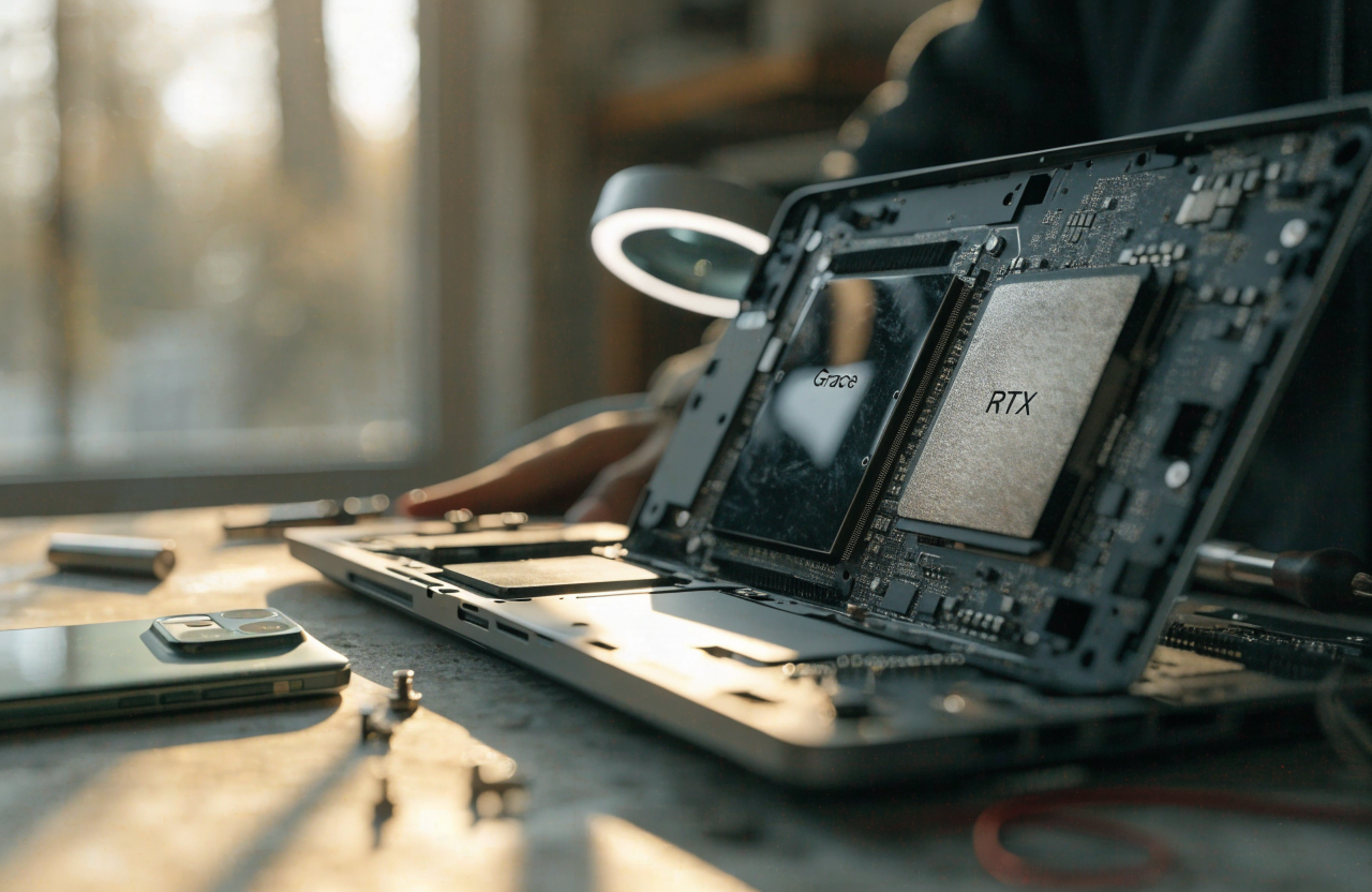 Nvidia's Big Arm Bet Hits a 32GB Ceiling in Asus's New Creator Laptop — Visualization: nodesdaily AI
