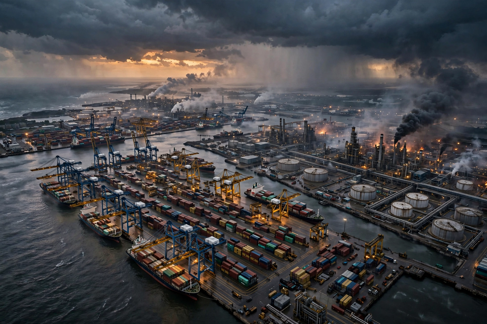 Oil and Iran Crisis Escalates: Hormuz Blockade, Houthi Strike on Yanbu and Market Alert