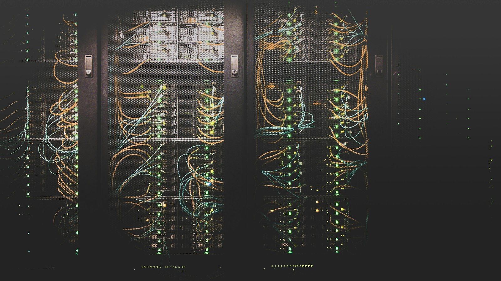 Data center server corridor