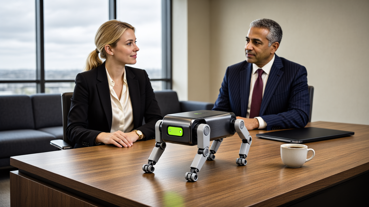 Son's Super-Intelligence Plan: Full-Stack Funding, Robots and Joyful Work