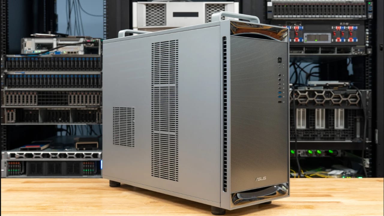 A Data Center on Your Desk: ASUS's 27-Kilo AI Tower with GB300