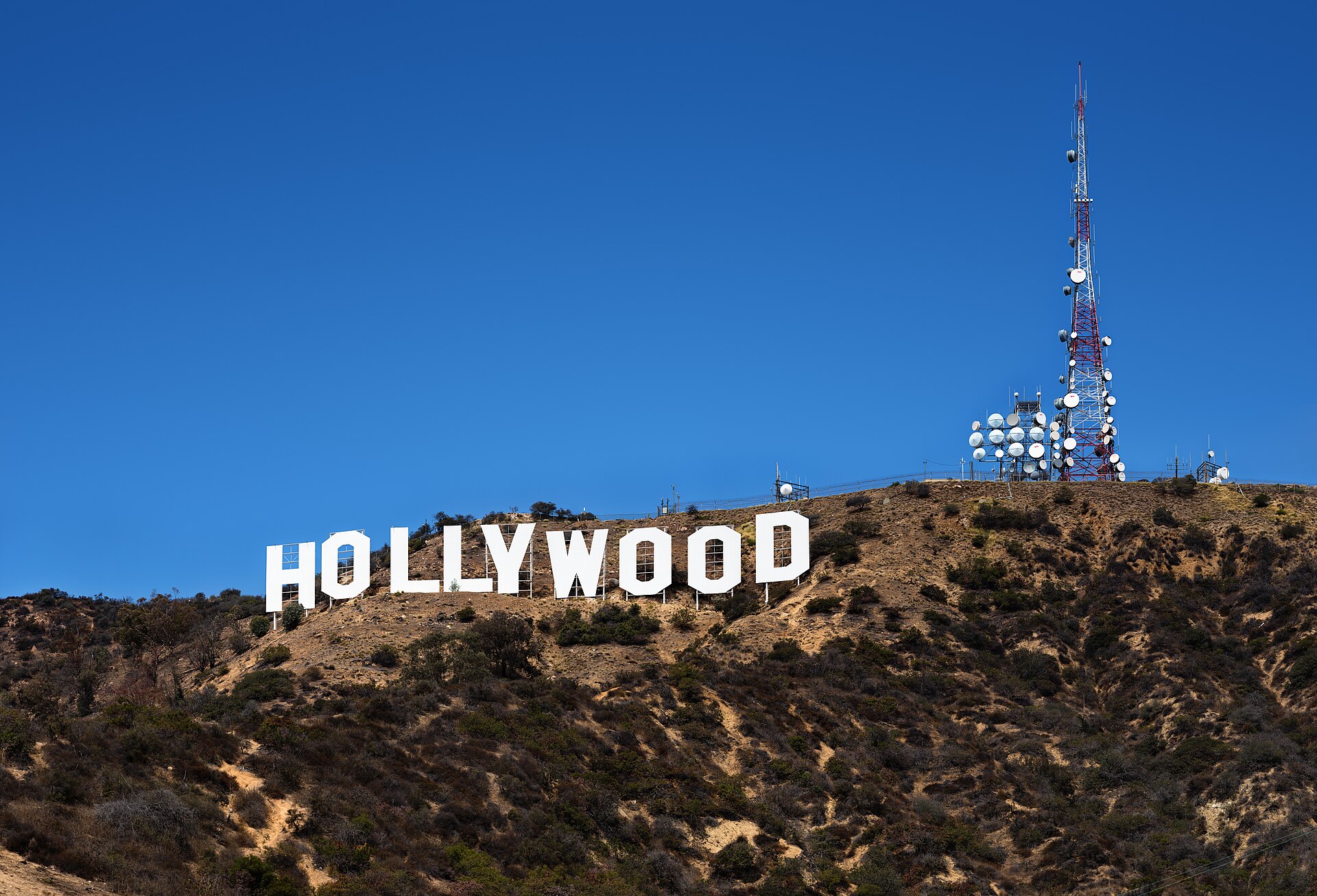 Hollywood sign photo