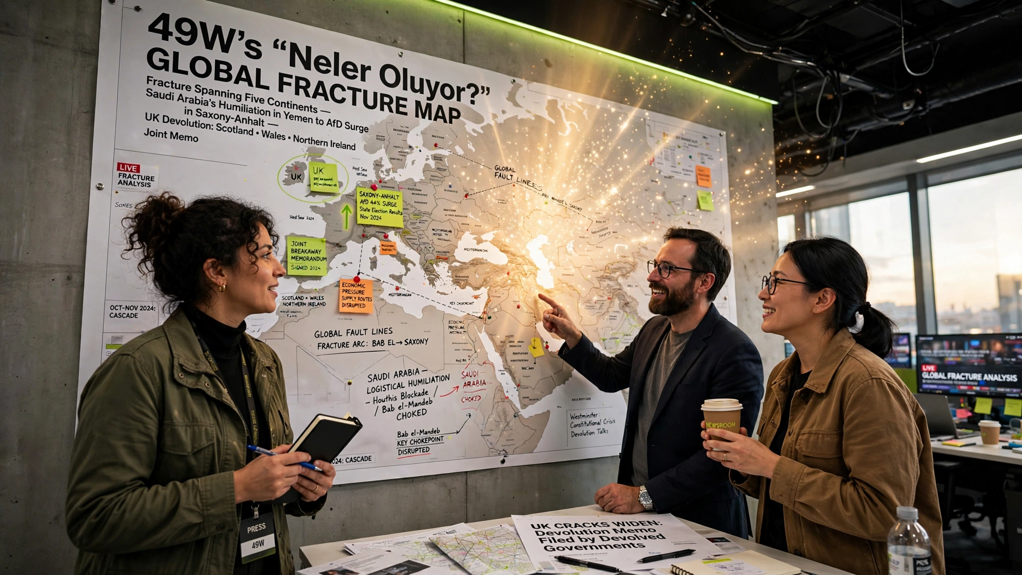 Saudi Arabia Cornered in Yemen, United Kingdom Cracks Widen: Global Fault Lines from Bab el-Mandeb to Saxony