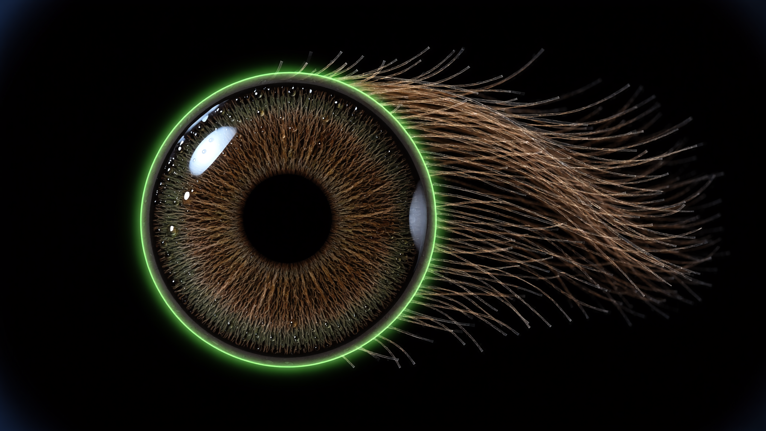 Cellular rejuvenation in three genes: ER-100 shows an early human vision signal — Visualization: nodesdaily AI