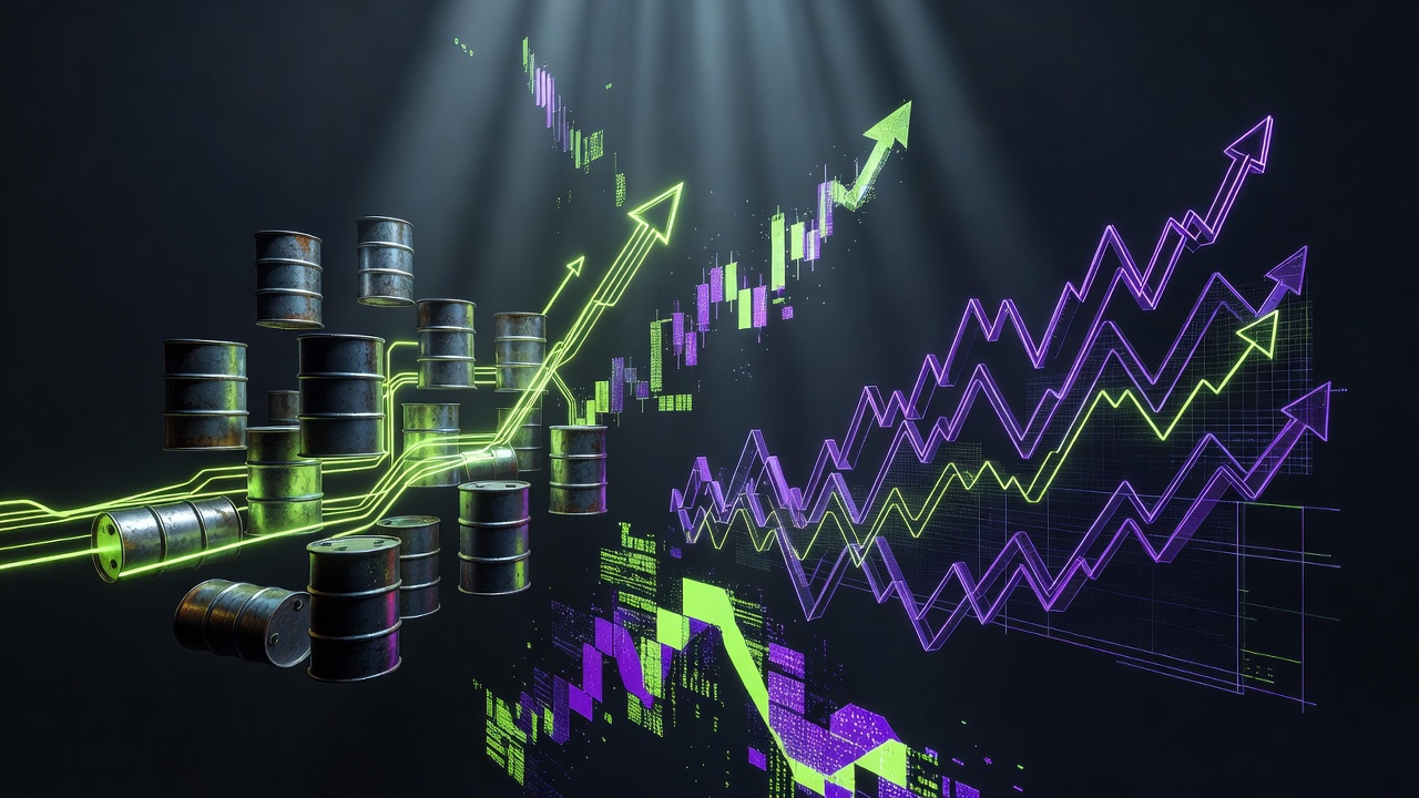Nasdaq'ta Çip Şoku ve %5 Tahvil Eşiği: AI Freni Piyasayı İkiye Böldü — Görsel: nodesdaily AI