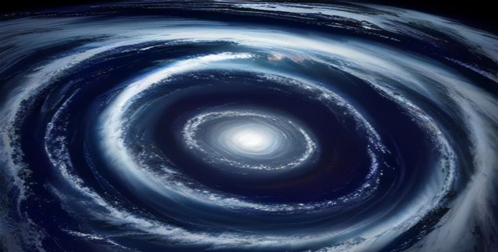 Why the Hurricane Eye Stays Calm and Sunny: The Physics of Sinking Air