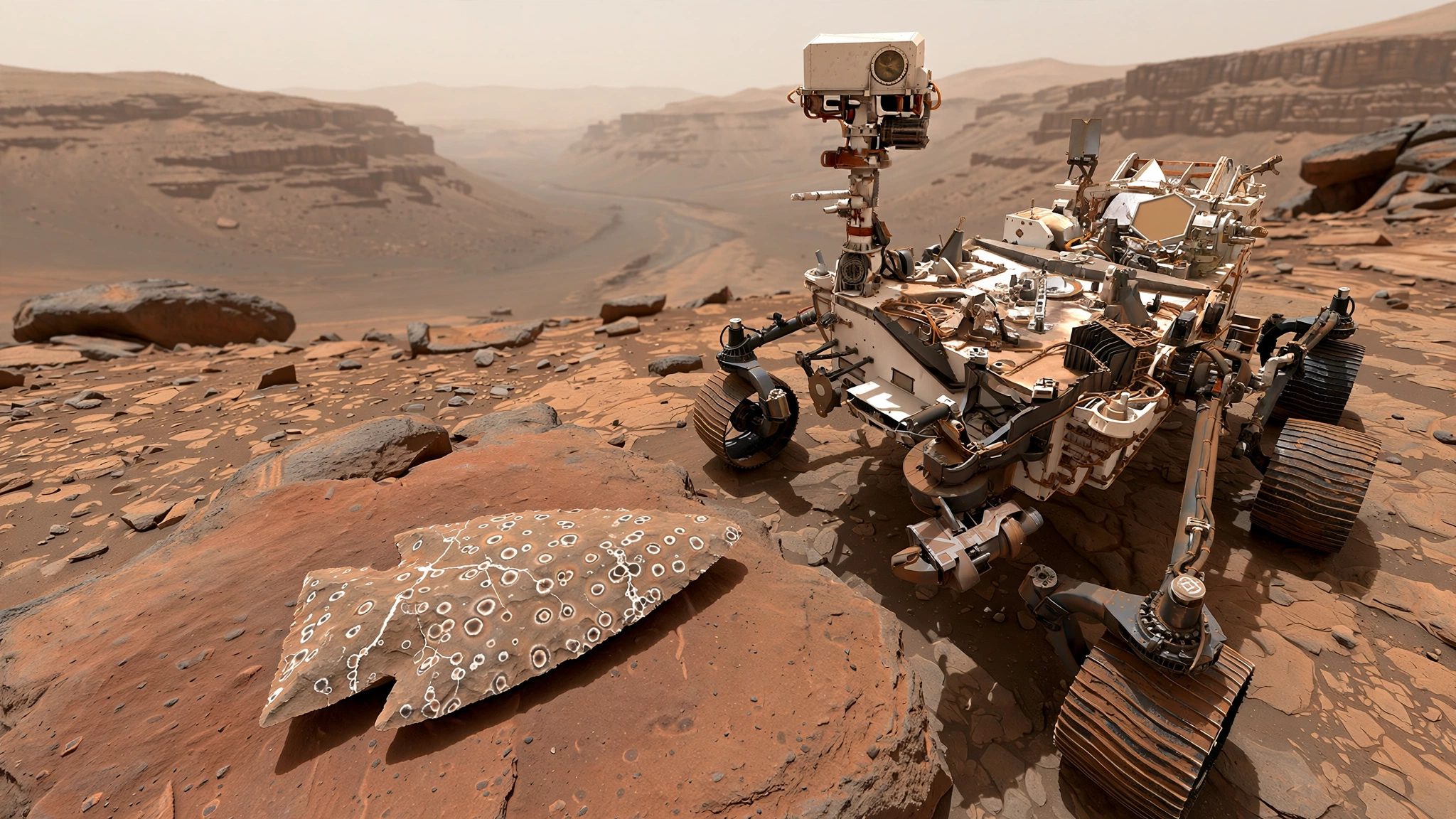 Leopard Spots on Mars: Perseverance's Hunt for a Biosignature in Cheyava Falls